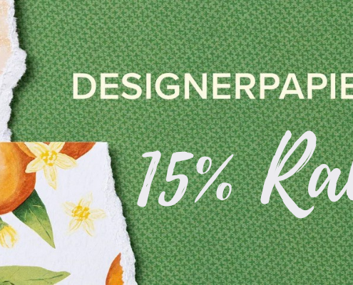 Designerpapier 15%RAbatt