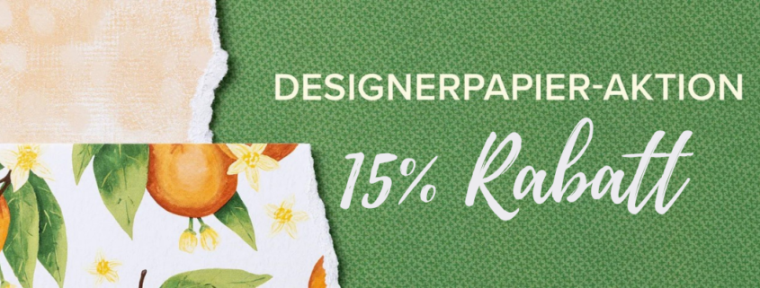 Designerpapier 15%RAbatt